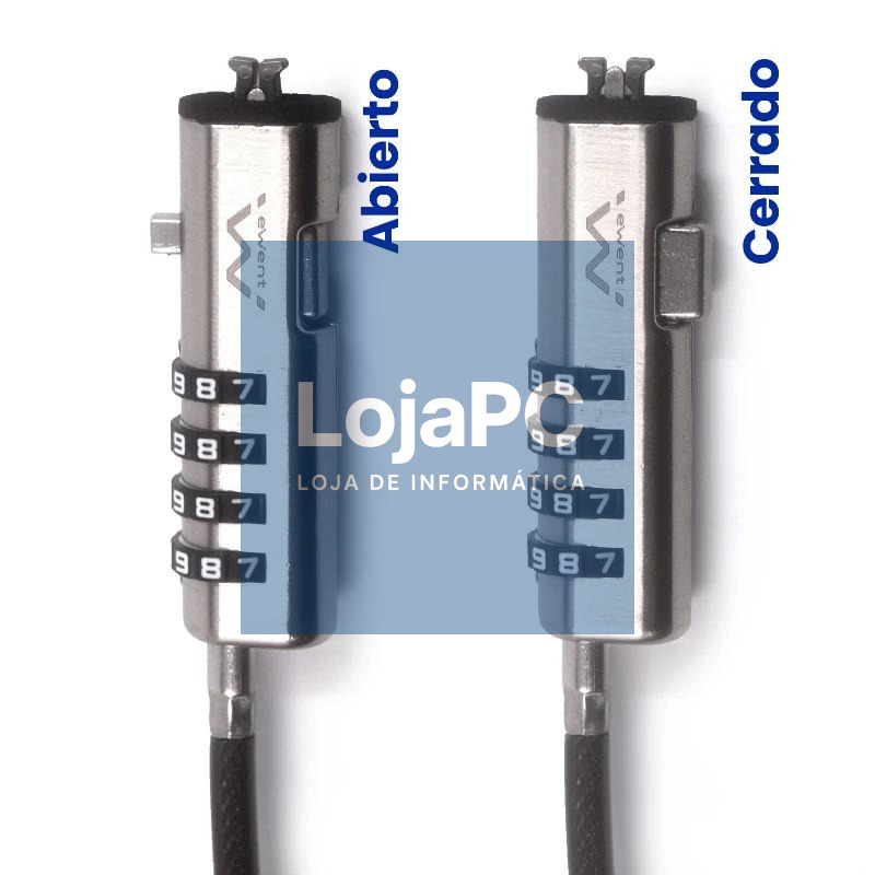 EWENT Cable Seguridad Nano combinacion — imagem 2