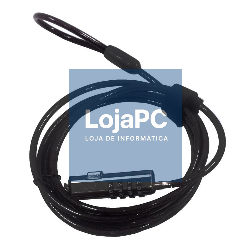 EWENT Cable Seguridad Nano combinacion