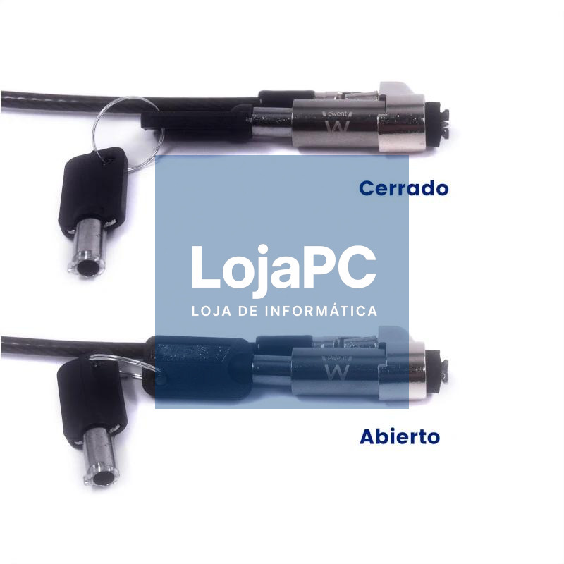 EWENT Cable Seguridad Nano con Llave — imagem 2
