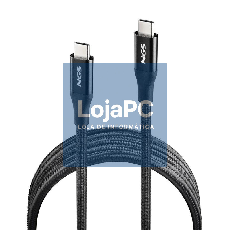NGS Cable carga rapida USB C a USB C de 2 m — imagem 3