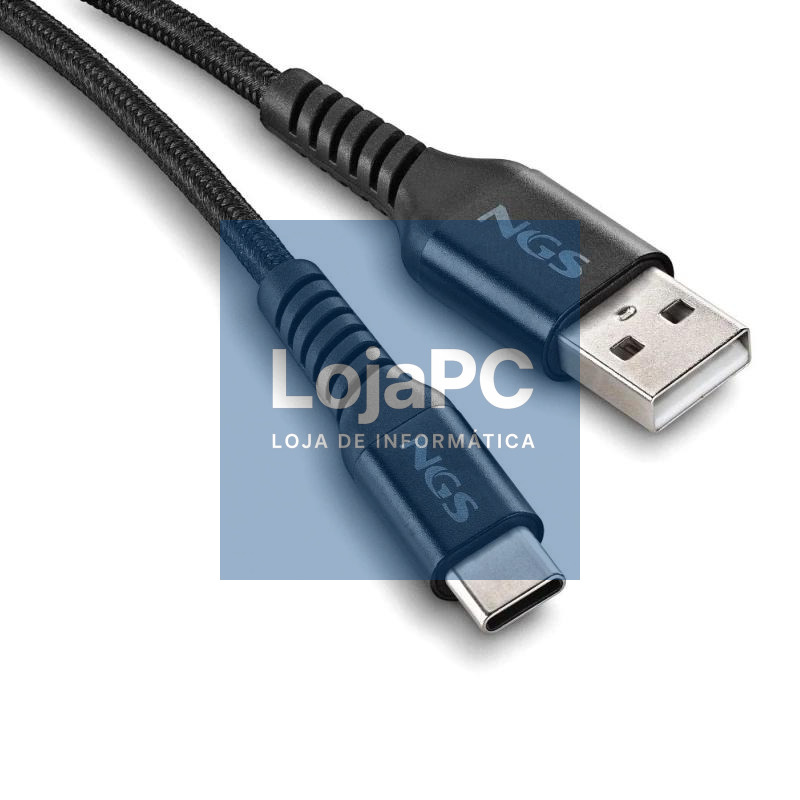 NGS CABLE CARGA RAPIDA USB A-USB-C 2.0 1MT 480BPS — imagem 3