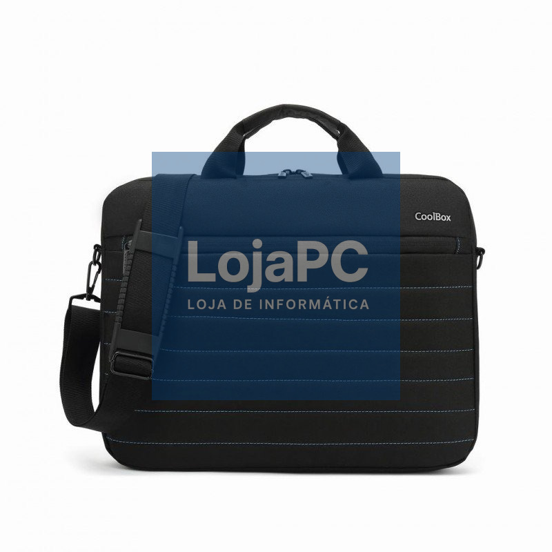 Coolbox Maletin Portatil 15.6" Negro-Impermeable