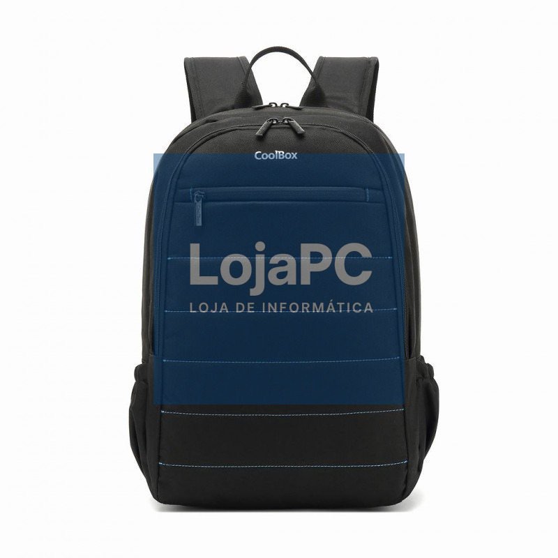 Coolbox Mochila Portatil 15.6" Negro - Impermeable
