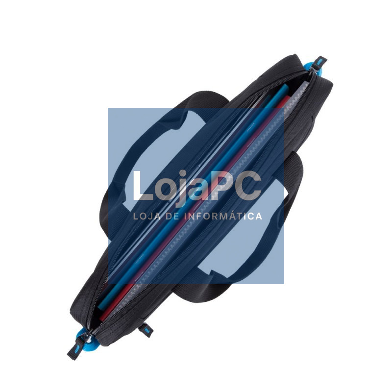 RIVACASE 8027 Black Regent II Maletín 14" negro — imagem 3