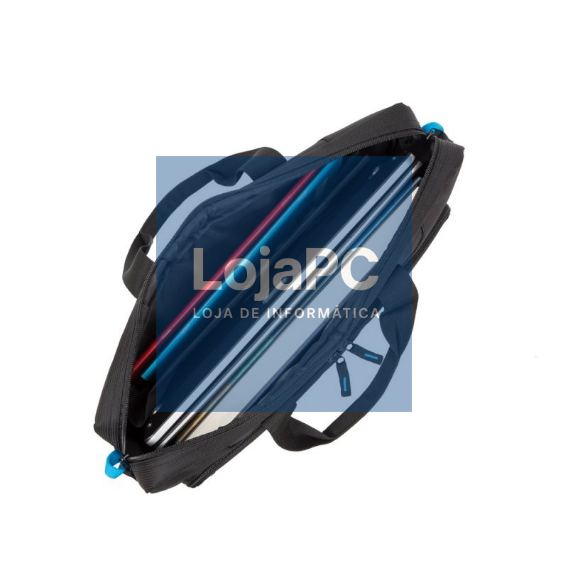 RIVACASE 8059 Black Regent II Maletín 17,3" negro — imagem 2