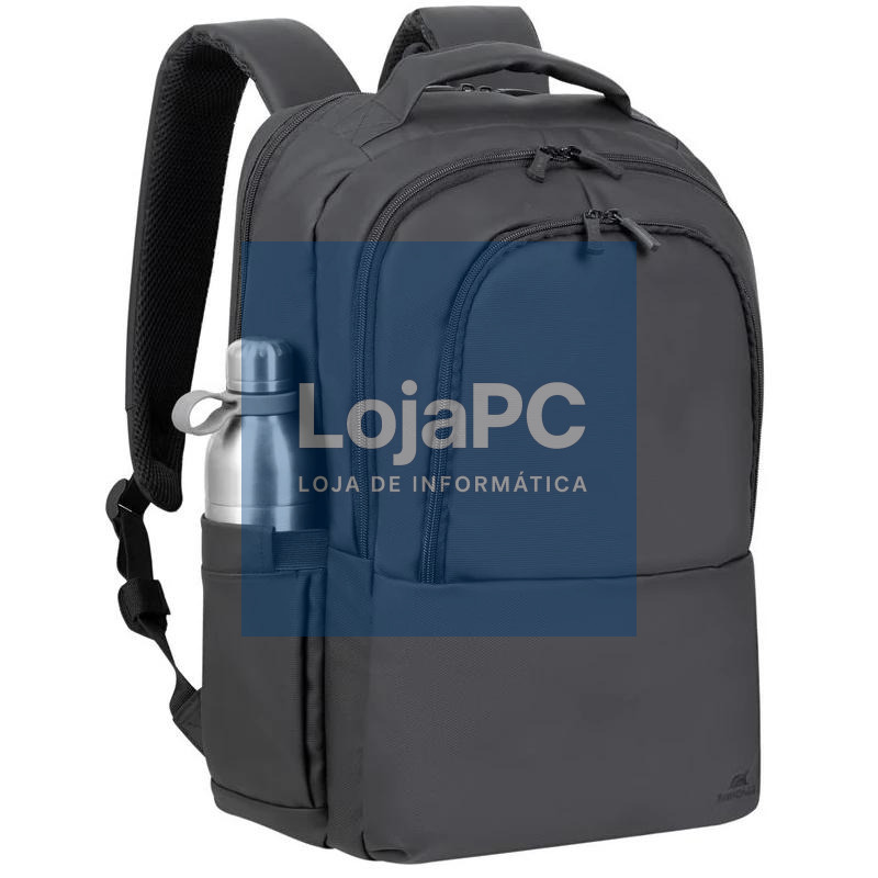 RIVACASE 8435 Tegel ECO negro coated mochila portá — imagem 3