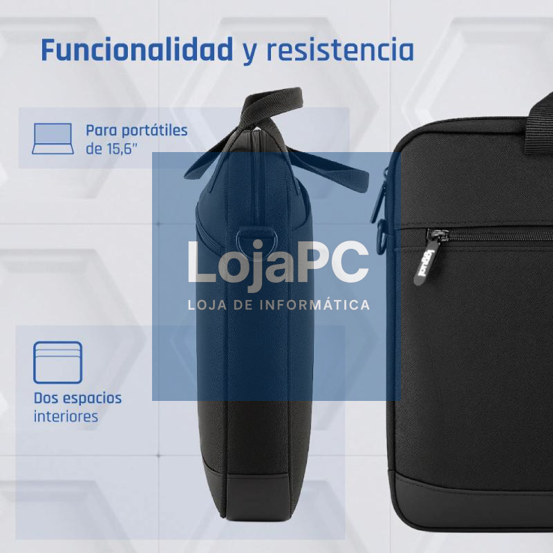 iggual Maletín portátil 15.6" Everyday Use negro — imagem 3