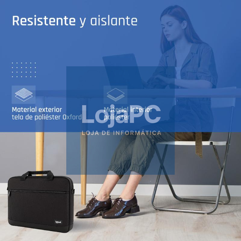 iggual Maletín portátil 15.6" Everyday Use negro — imagem 2