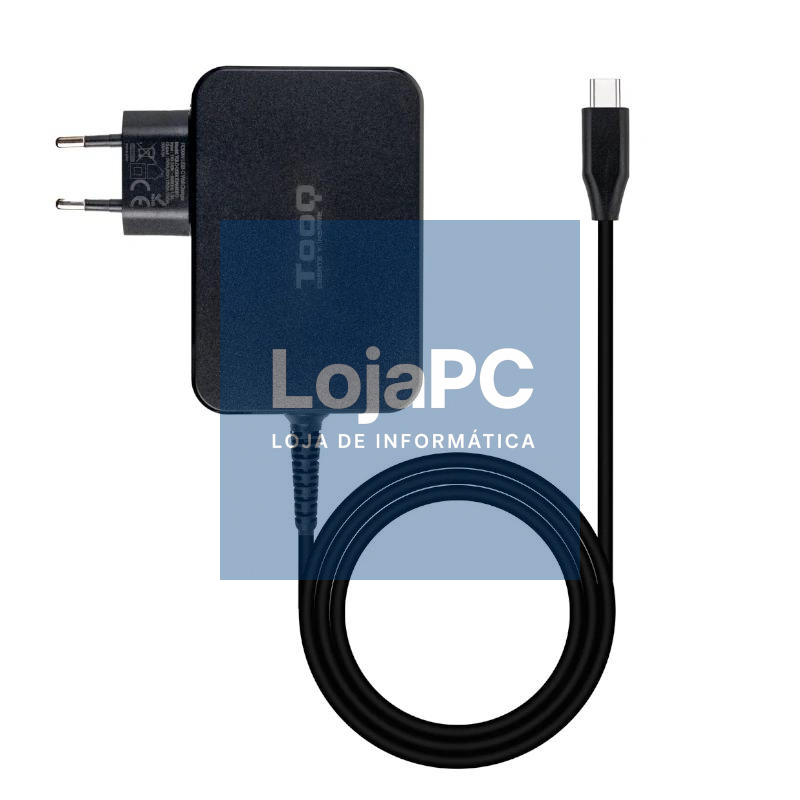 Tooq Cargador portatil GAN USB-C PD 90W Negro — imagem 2