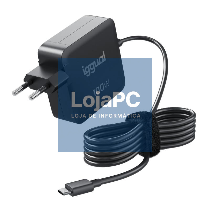 iggual Cargador portátil y móvil tipo C PD 100W