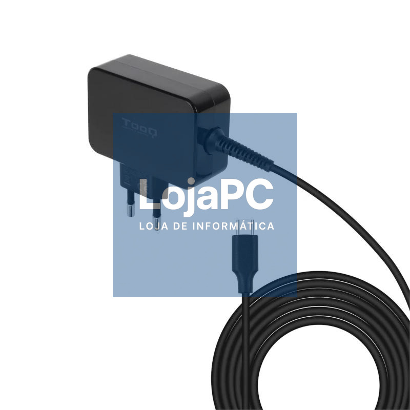 Tooq Cargador portátil GAN USB-C PD 45W Negro — imagem 3
