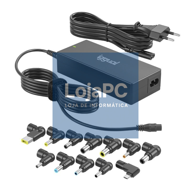 iggual Cargador Universal Automático CUA-C-12T-90W