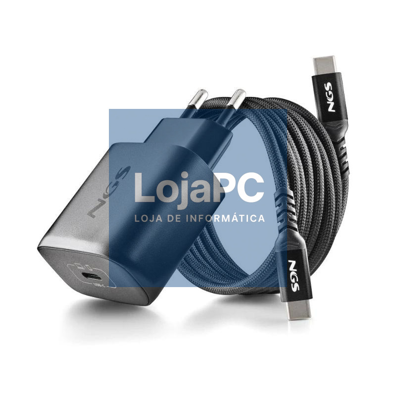 NGS CARGADOR GAN ULTRARAP 45W USB-C CON CABL — imagem 3