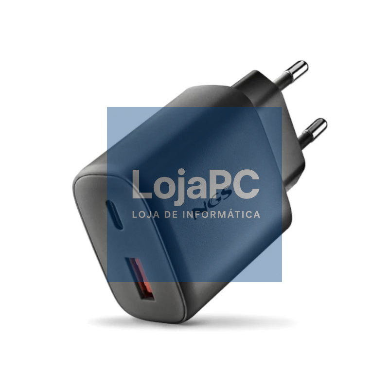 NGS CARGADOR GAN ULTRARAPIDO 45W USB-C+ USB-A