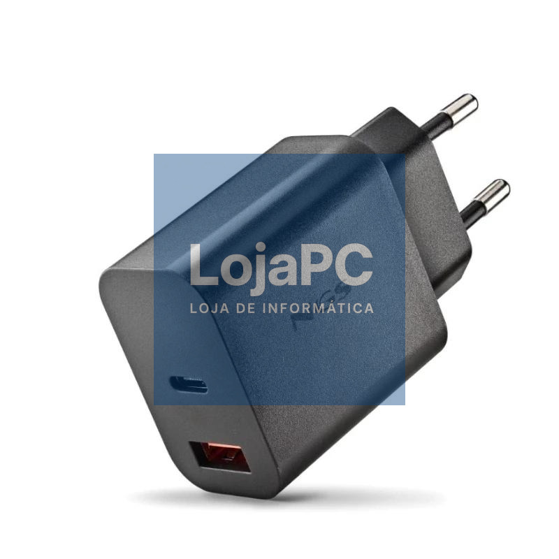 NGS CARGADOR GAN ULTRARAPIDO 30W USB-C+ USB-A
