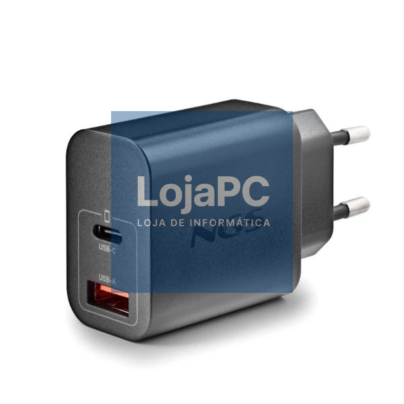 NGS CARGADOR GAN ULTRARAPIDO 30W USB-C+ USB-A — imagem 2