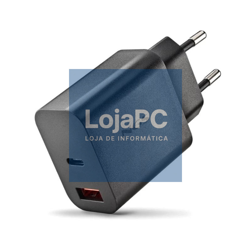 NGS CARGADOR GAN ULTRARAPIDO 20W USB-C+ USB-A