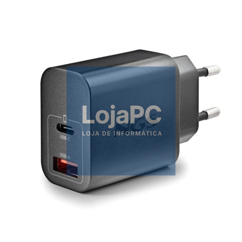 NGS CARGADOR GAN ULTRARAPIDO 20W USB-C+ USB-A — imagem 2
