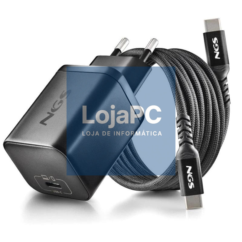NGS PACK CARGA USBC 65W+CABL 1,5M+5 CLAVIJ HP
