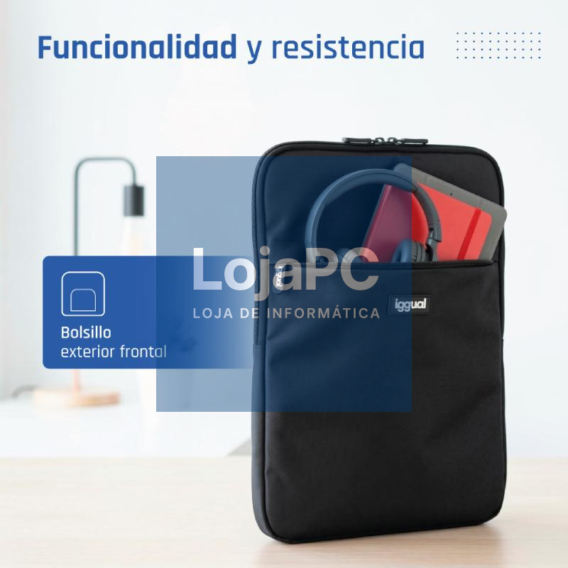iggual Funda portátil 15.6" Everyday Use Sleeve — imagem 2