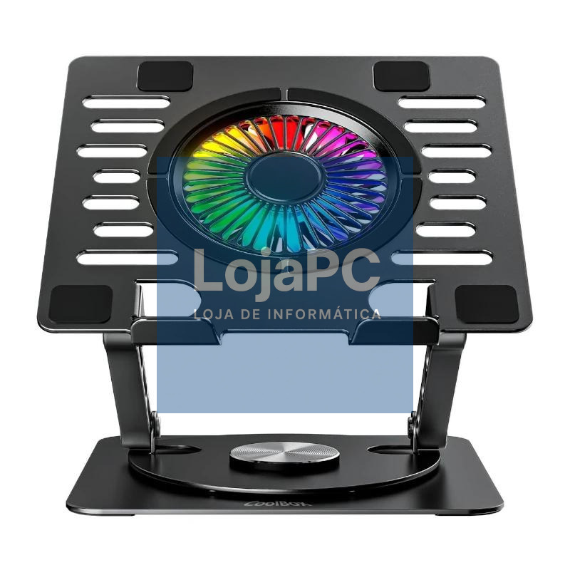 COOLBOX Base Refrigerac. Portátil Alum 17.3" Negra — imagem 3