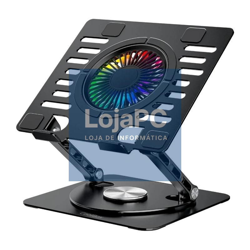 COOLBOX Base Refrigerac. Portátil Alum 17.3" Negra