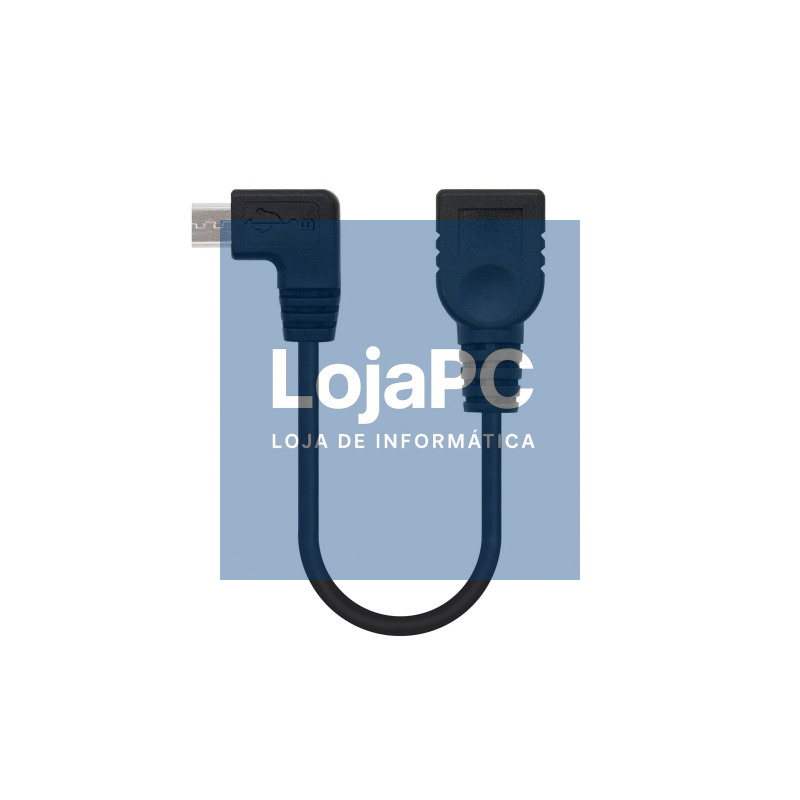 Nanocable Cable USB 2.0 OTG Tipo Micro B/M-A/H15cm