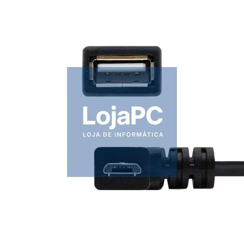 Nanocable Cable USB 2.0 OTG Tipo Micro B/M-A/H15cm — imagem 3