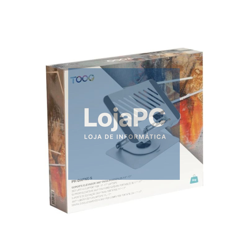 Tooq Suporte de mesa 360º dispositivos 11-17" Cinzento — imagem 5