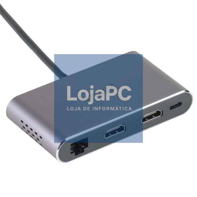 iggual Hub C 8 en 1 2xHDMI 2xUSB 2xSD RJ45 PD100W