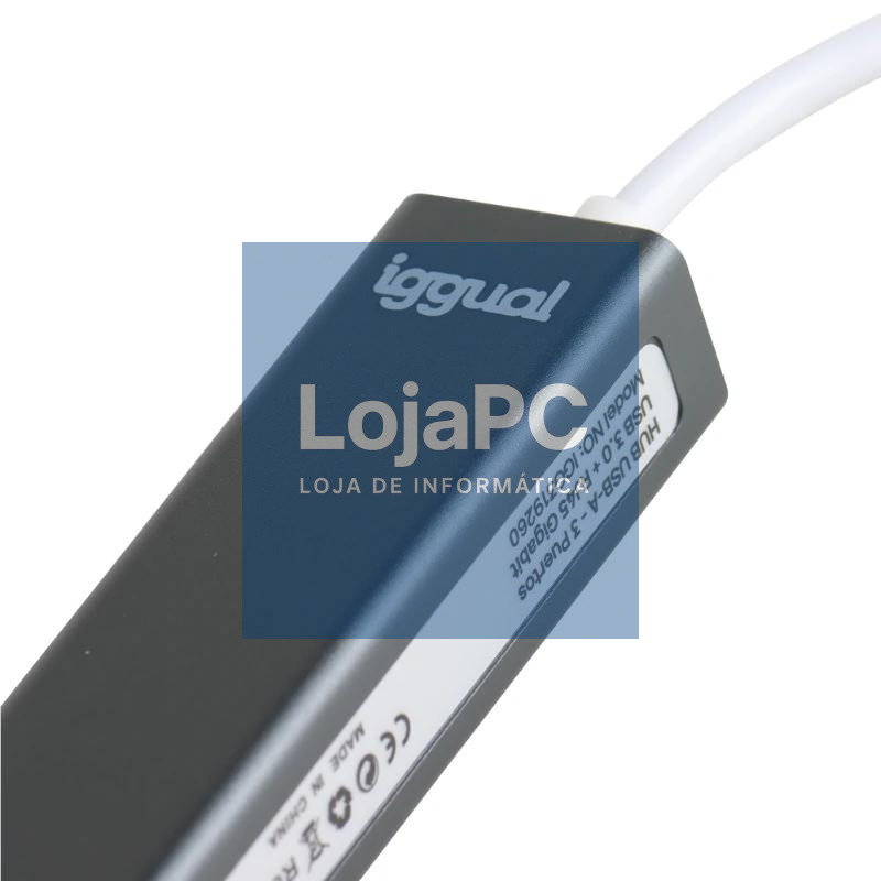 iggual Hub USB-A 3 puertos USB 3.0 + RJ45 Gigabit — imagem 3