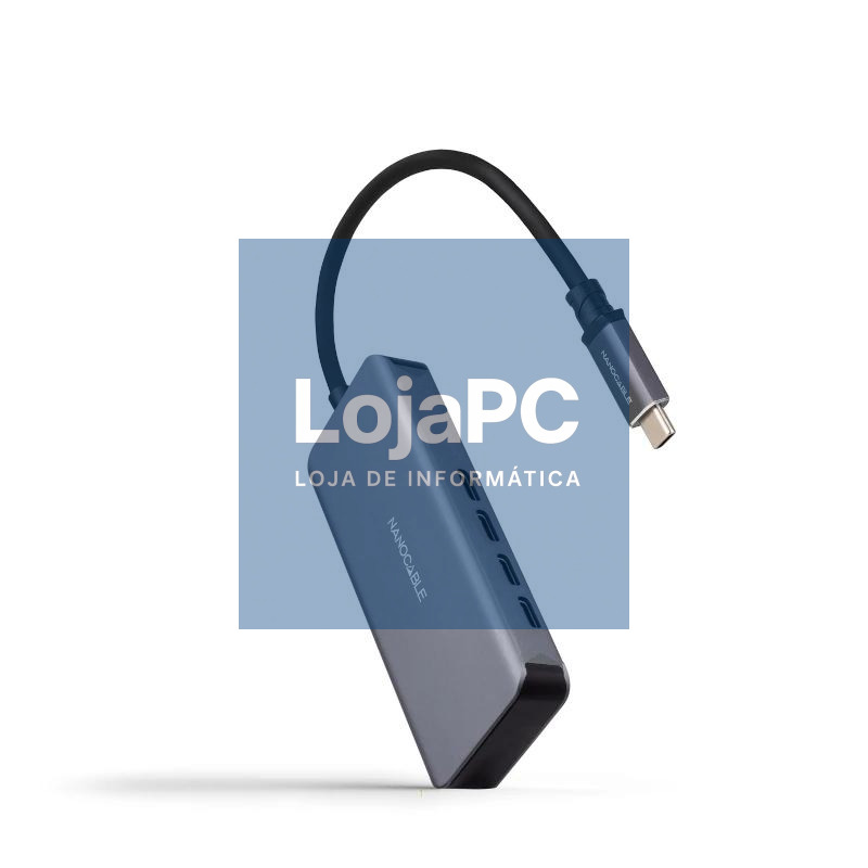 Nanocable HUB USB-C/M a 3xUSB-C/H ALUMINIO 10 cm — imagem 5