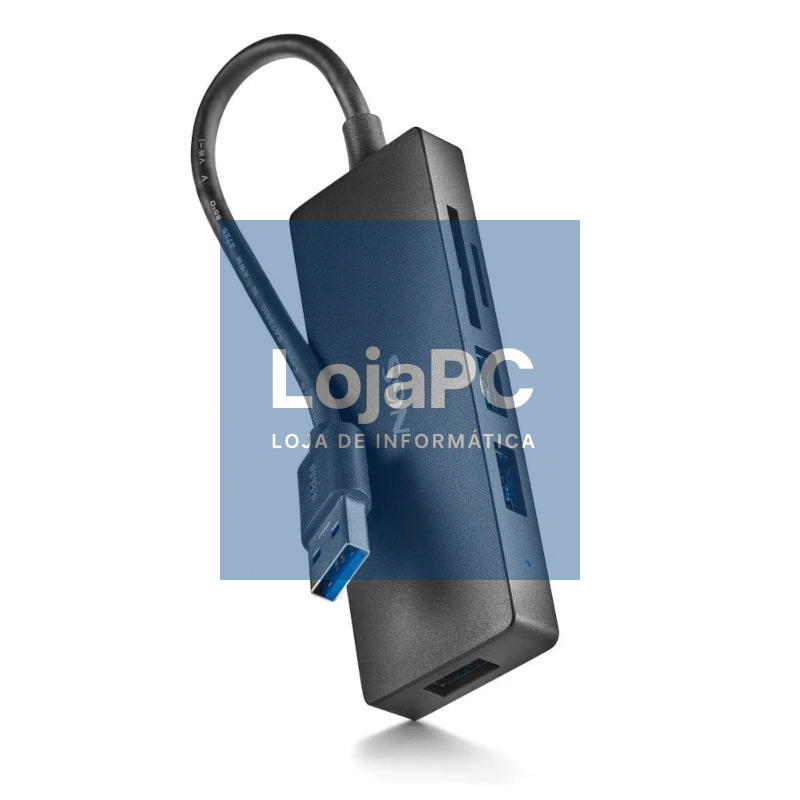 NGS Hub Reader 3.0 con lector de tarjeta