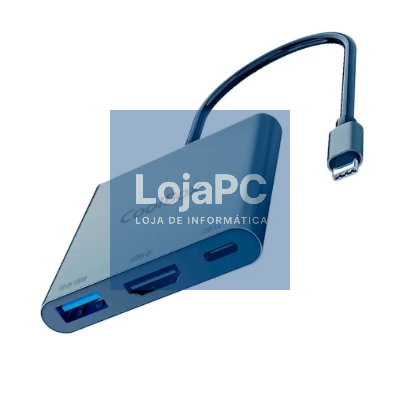 Coolbox MINIDOCK C31 USB-C 1PD100W/1USB-A/1HDMI 4K