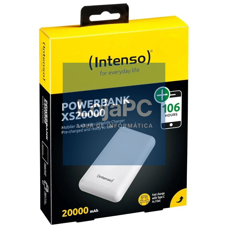 Intenso Powerbank XS20000 20000 mAh Blanco — imagem 2