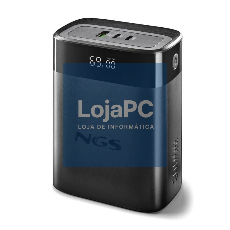 NGS BATERIA EXTERNA PORTATIL CARGA RAPIDA 140W