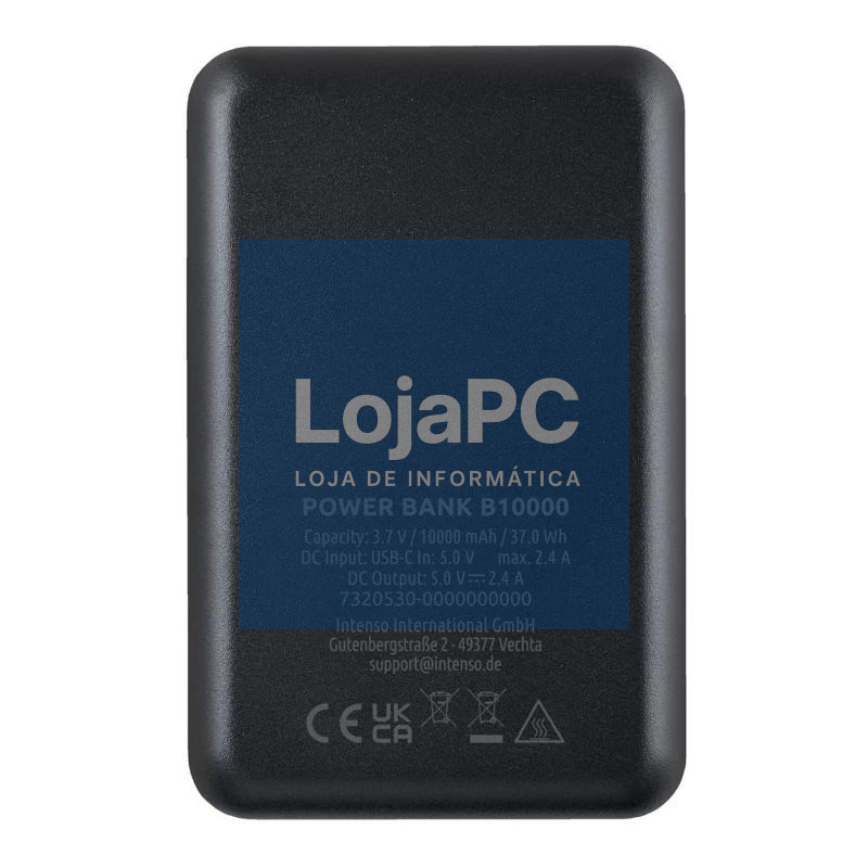 Intenso | PowerBank B10000 | 10000 mAh Negro — imagem 2