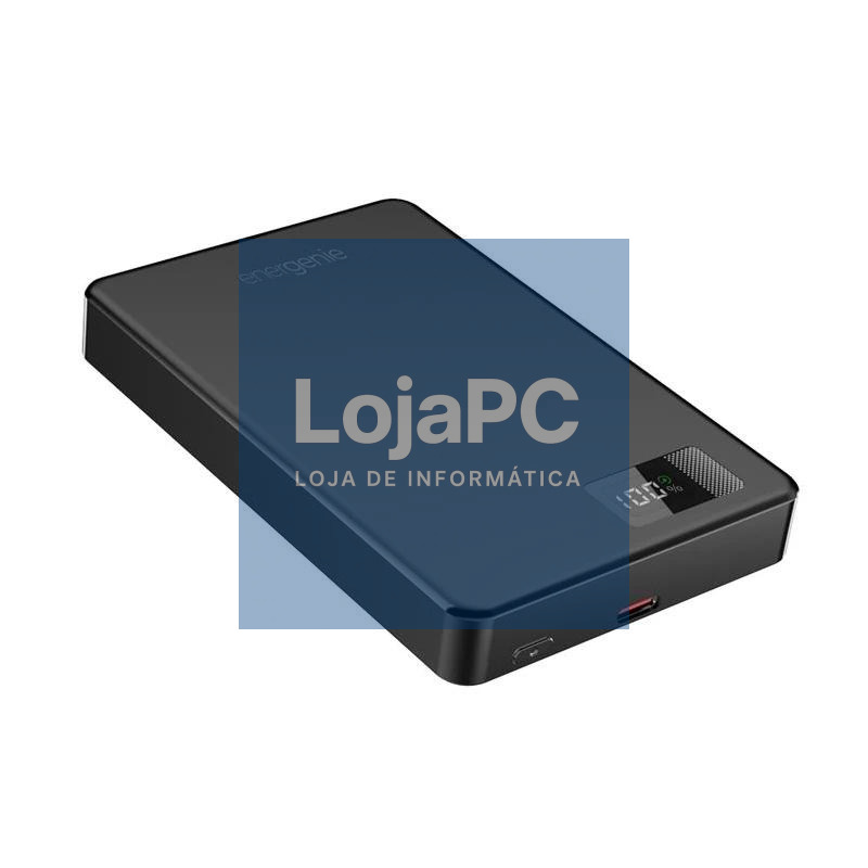 Gembird Powerbank wireless de 15 W LCD 10000 mAh — imagem 5