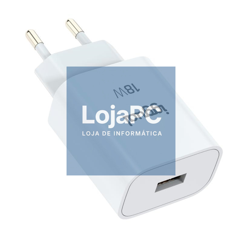 iggual Cargador 1xUSB-A carga rápida QC3.0 18W