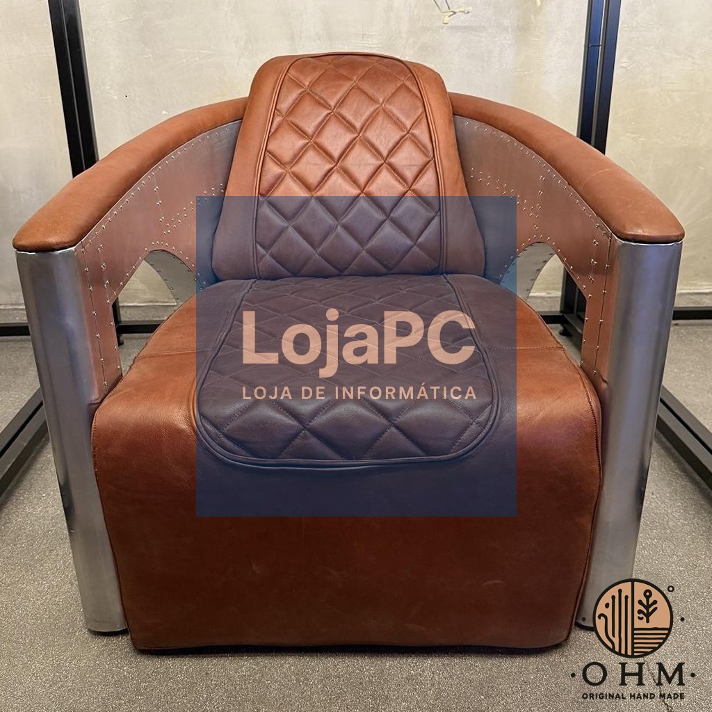 Poltrona Aviator Teak Brown