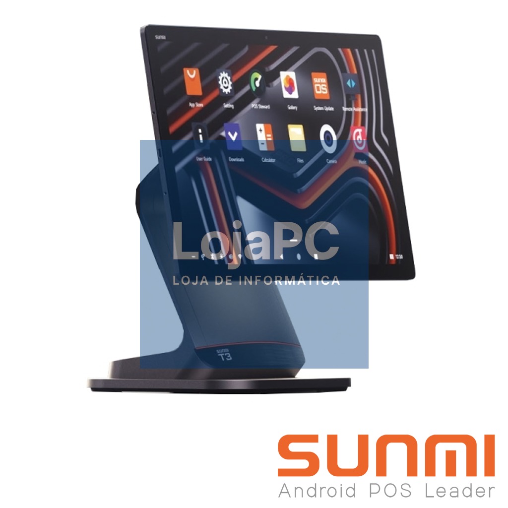 T3 - OctaCore 2.4Ghz / Touch 15.6" / RAM 4GB / ROM 64GB / Printer 80mm / NFC / GMS / Android 13