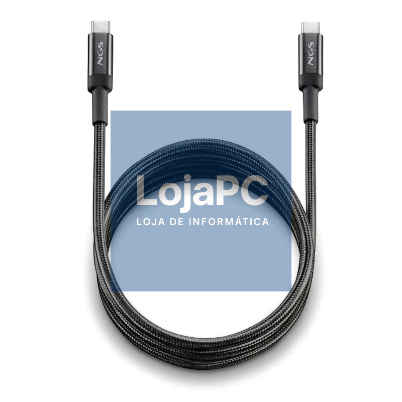 NGS Cable carga rapida USB C A USB C 100w 2M