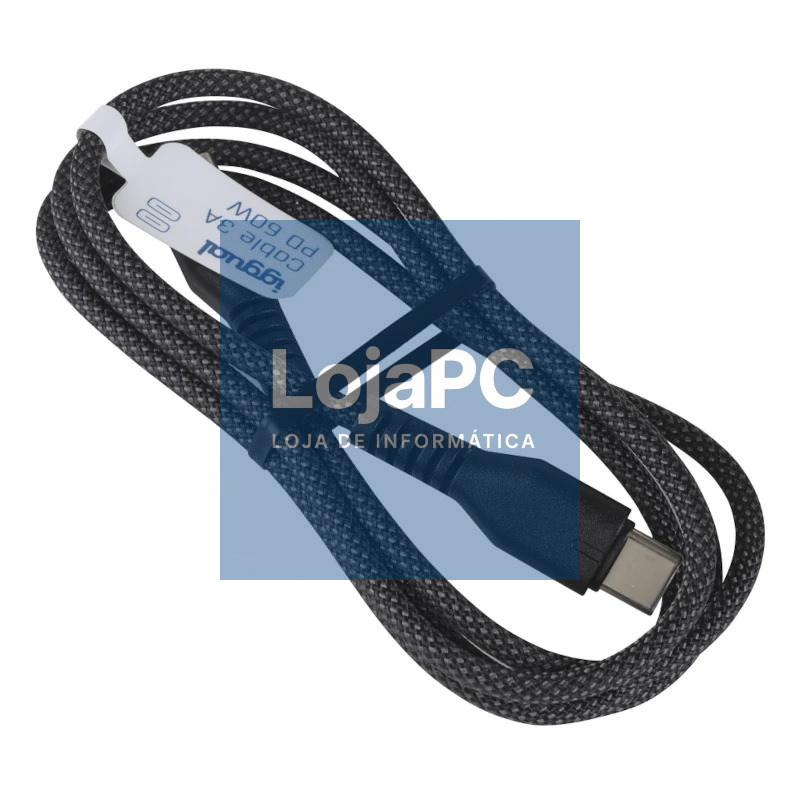 iggual Cable USB-C a tipo C 60W 3A 100 cm trenzado — imagem 3