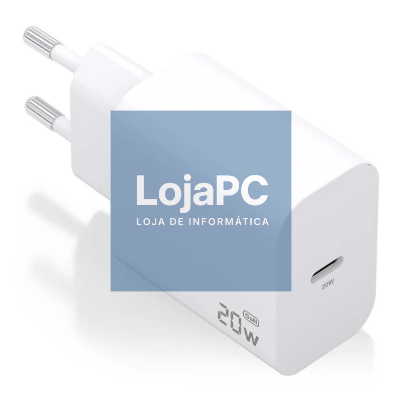 Aisens Cargador GaN 20W 1xUSB-C PD3.0 Blanco