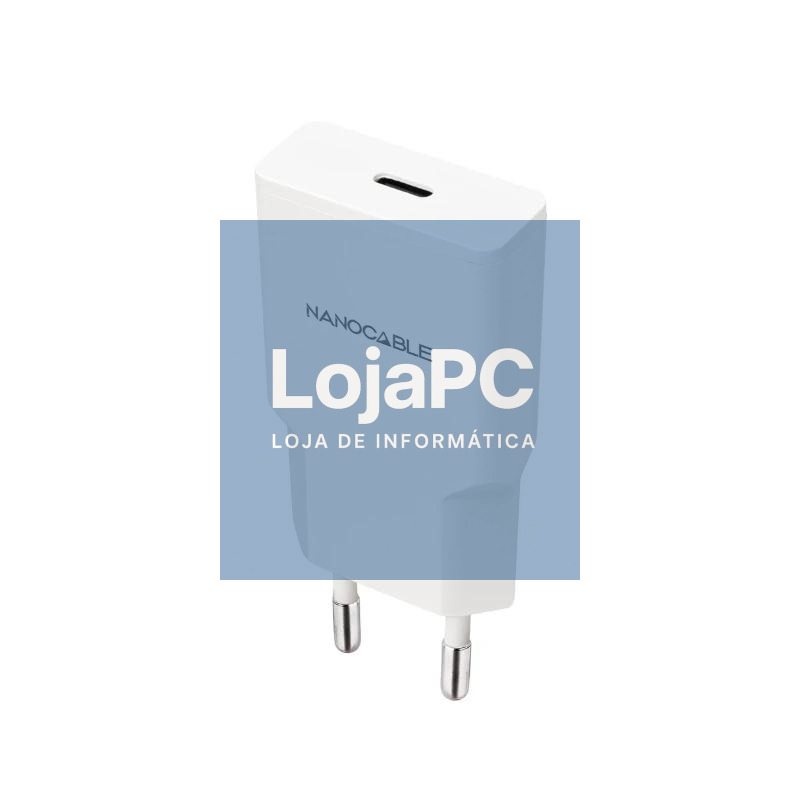 Nanocable Cargador USB-C/PD 30W Blanco