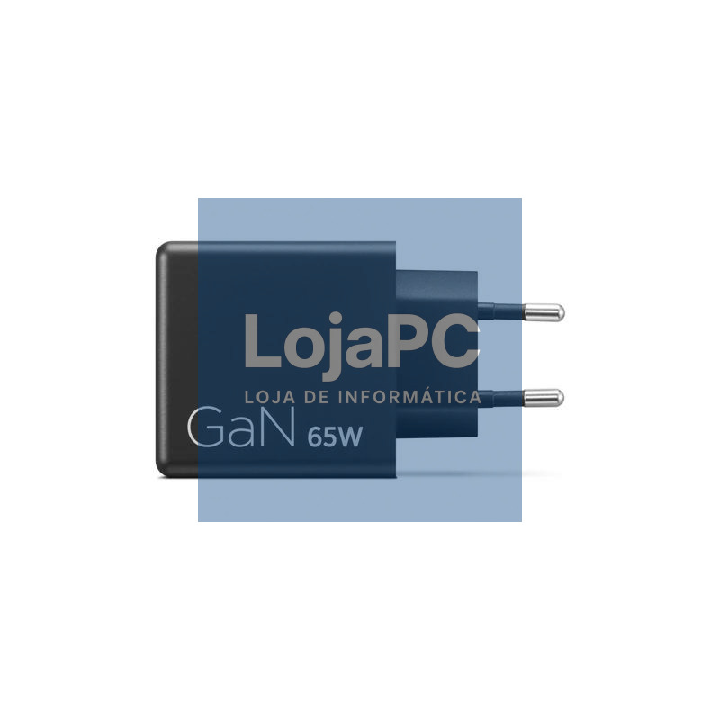 Lenovo Cargador Dual USB-C 65W Negro