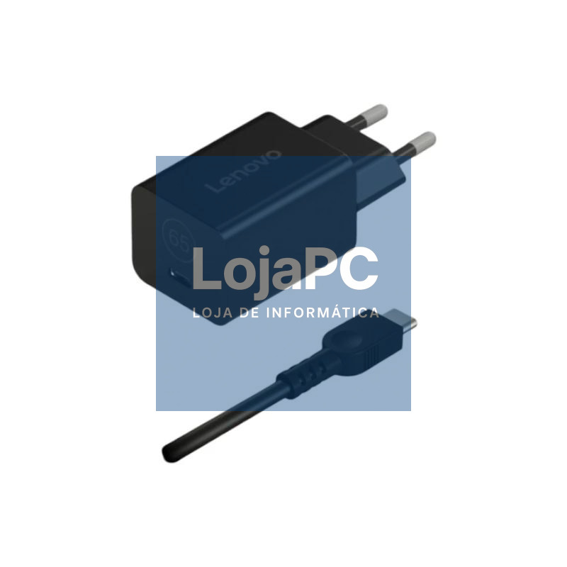 Lenovo Cargador GaN Nano 65W Adapter