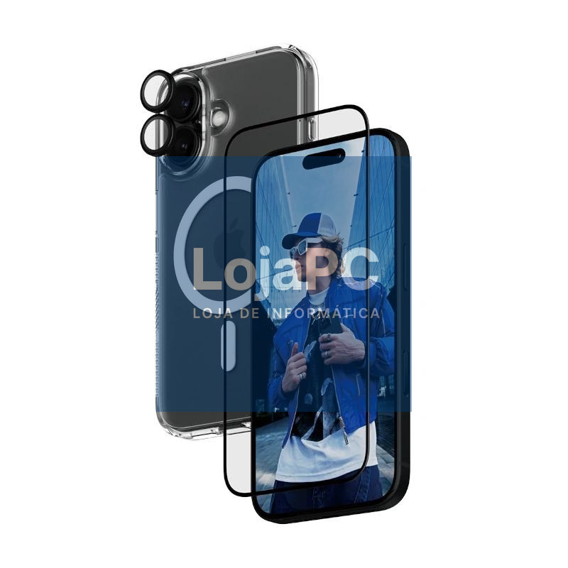 PanzerGlass 3-in-1 Bundle Proteccion iPhone 16