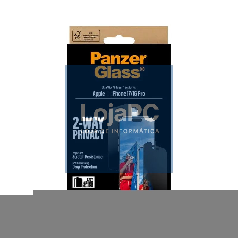 PanzerGlass Privacy Protector iPhone 17-16Pro