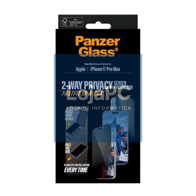 PanzerGlass Privacy Protector iPhone 17 Pro Max